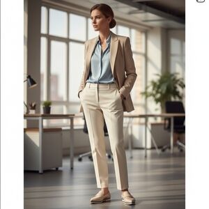 AGL Made In Italy Micro Pointed Toe Loafer On Nude Glammy Size 41